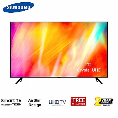 SAMSUNG 55'' Inch UHD 4K Smart LED TV - UA55AU7700RXHE - Buy Online at Best Price
