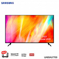 Samsung UA65AU7700-65" Crystal UHD 4K Smart LED Tv With Air Slim Design