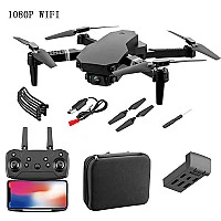 E88 Dual Camera Drone 2 Batteries with Bag