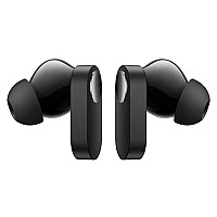 OnePlus Nord Buds True Wireless in Ear Earbuds with Mic, 12.4mm Titanium Drivers, Playback:Up to 30hr case, 4-Mic Design + AI Noise Cancellation, IP55 Rating, Fast Charging (Black Slate)