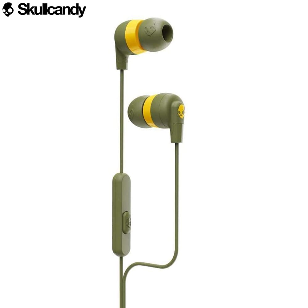 Skullcandy Ink'd Plus In-Ear Earbud Olive (S2IMY-M687)