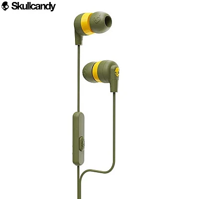 Skullcandy Ink'd Plus In-Ear Earbud Olive (S2IMY-M687) - Buy Online at Best Price