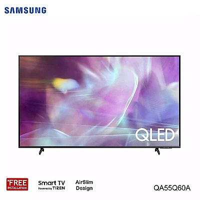 SAMSUNG QA75Q60A  75" QLED 4K Smart TV (2021) Q60A With HDR 10+ - Buy Online at Best Price