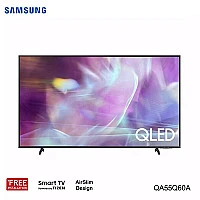 SAMSUNG QA75Q60A  75" QLED 4K Smart TV (2021) Q60A With HDR 10+