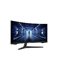 SAMSUNG 34-inches 86.42cm LED Odyssey G5 Ultra WQHD, 165 Hz, 1ms, 1000R Curved Gaming Monitor, HDR10, AMD FreeSync Premium -LC34G55TWWWXXL
