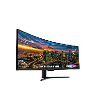 SAMSUNG 123.9cm (49") Gaming Monitor with 32:9 Aspect Ratio Display and 240Hz Refresh Rate - LC49G95TSSWXXL