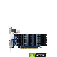 ASUS GeForce GT 730 2GB GDDR5 PCI Express 2.0 Low Profile Video Card for Silent HTPC Builds (with I/O Port Brackets) GT730-SL-2GD5-BRK