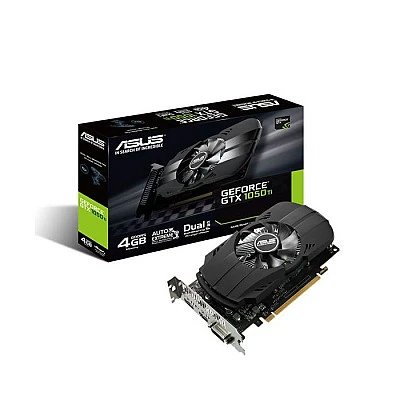 ASUS GeForce® GTX 1050Ti 4GB PHOENIX Fan Edition DVI-D HDMI DP 1.4 Gaming Graphicss Card - Buy Online at Best Price