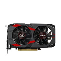 ASUS CERBERUS-GTX1050TI-A4G - Advanced Edition - Graphicss card - GF GTX 1050 Ti - 4 GB GDDR5 - PCIe 3.0 x16 - DVI, HDMI,