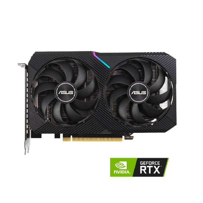 ASUS DUAL GeForce RTX 3060 Ti V2 MINI 8GB GDDR6 Video Card with LHR, DUAL-RTX3060TI-8G-MINI-V2