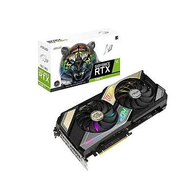 ASUS KO NVIDIA GeForce RTX 3060 Ti V2 OC Edition 8GB GDDR6 Gaming Graphicss Card- PCIe 4.0, 8GB GDDR6 memory, LHR, HDMI 2.1, DisplayPort 1.4a, Axial-tech Fan Design, 0dB technology, Enduring capacitors - Buy Online at Best Price