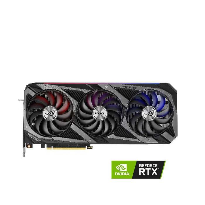 ASUS ROG Strix NVIDIA GeForce RTX 3060 Ti V2 OC Edition Gaming Graphicss Card (PCIe 4.0, 8GB GDDR6, LHR, HDMI 2.1, DisplayPort 1.4a, Axial-tech Fan Design, 2.9-slot, Super Alloy Power II, GPU Tweak II) ROG-STRIX-RTX3060TI-O8G-V2-GAMING