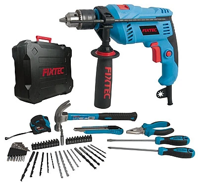 600W Impact Drill Kit with 50pcs Accessories - Buy Online at Best Price