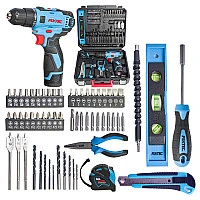 12V Cordless Drill Kit with 60pcs Accessories