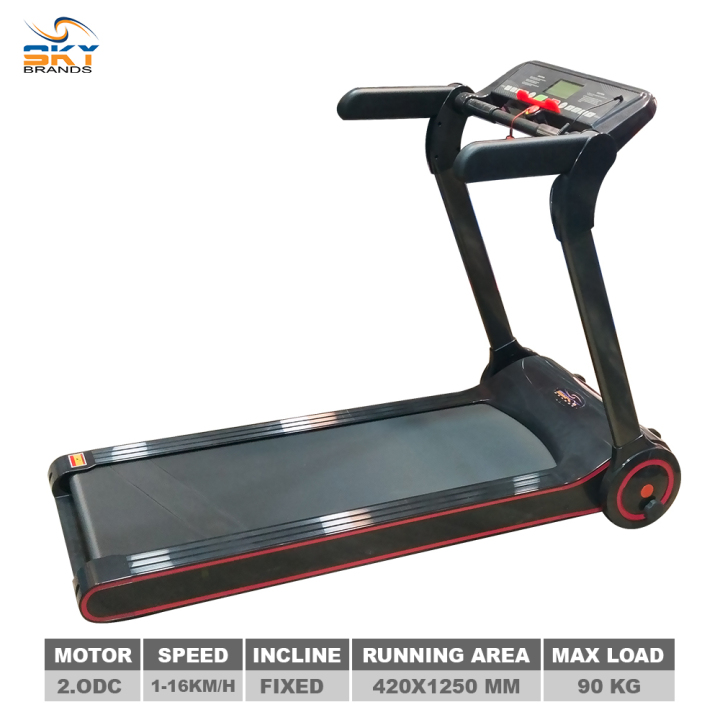 Electric Motorized Home Use Treadmill - Installation-Free, Perfect for Home and Office