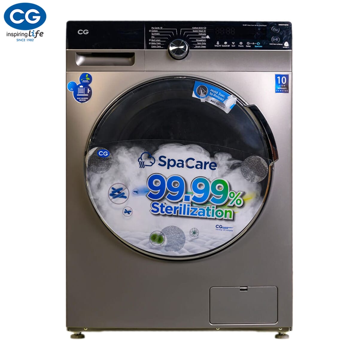 CG Washing Machine 8.0 KG - Knight Series - CGWF8051B