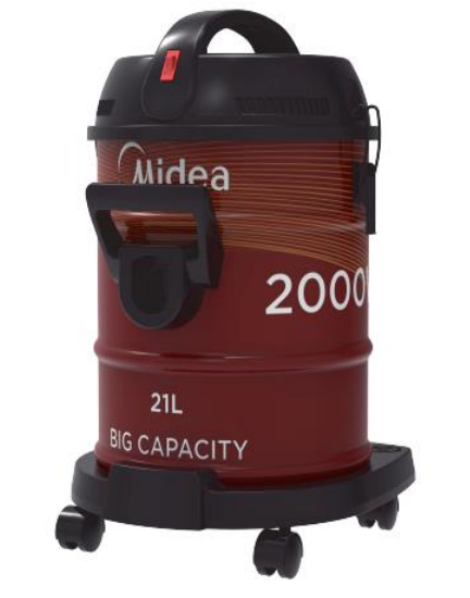 2000W Dry Drum Vacuum CleanerMDVC21