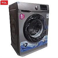 TCL 8 Kg Front Load Washing Machine - P608FLW