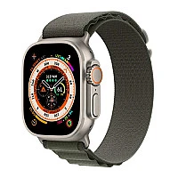 Apple Watch Ultra [GPS + Cellular 49mm] Smart Watch w/Rugged Titanium Case & White Ocean Band. Fitness Tracker, Precision GPS, Action Button, Extra-Long Battery Life, Brighter Retina Display