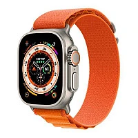 Apple Watch Ultra [GPS + Cellular 49mm] Smart Watch w/Rugged Titanium Case & White Ocean Band. Fitness Tracker, Precision GPS, Action Button, Extra-Long Battery Life, Brighter Retina Display