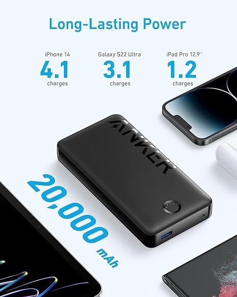 Anker 325 - 20,000mAh Powerbank