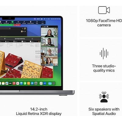 Apple MacBook Pro 14 Inch (M3 Max) 14-Core CPU 30-Core GPU 36GB Unified Memory 1TB SSD Storage