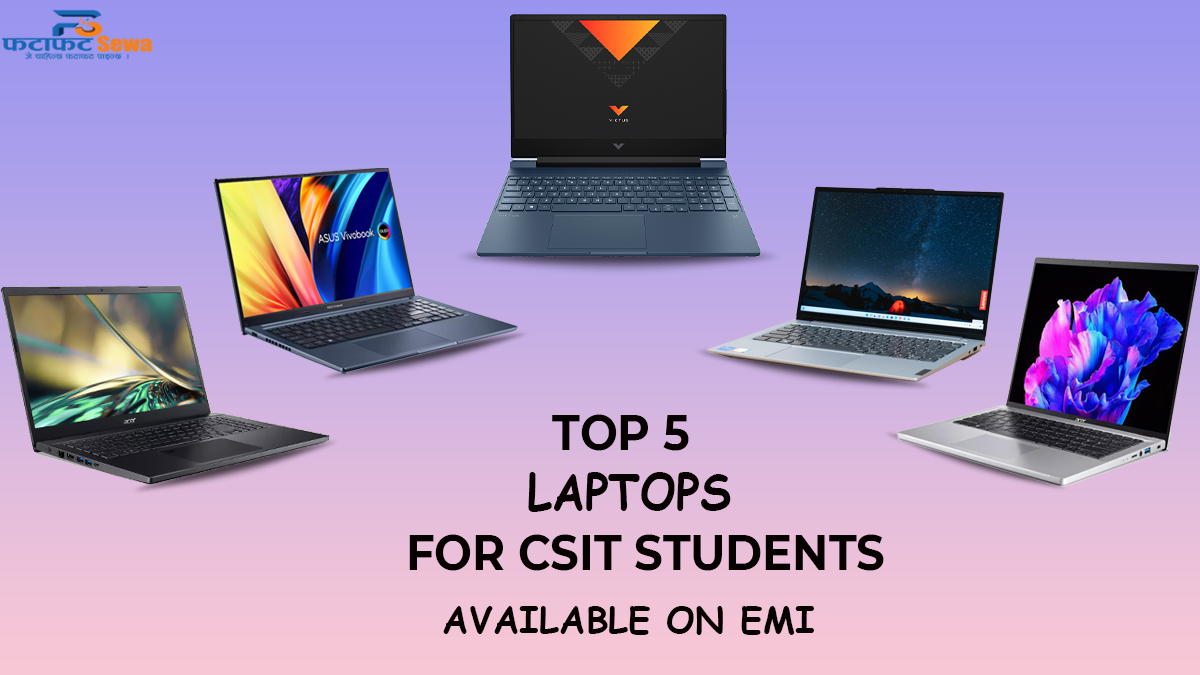 Top 5 laptop for CSIT students under NPR 1 lakh