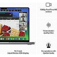 MacBook Pro (14-Inch, M3 Pro, 2023) - 12C CPU - 18C GPU, 18GB, 1TB