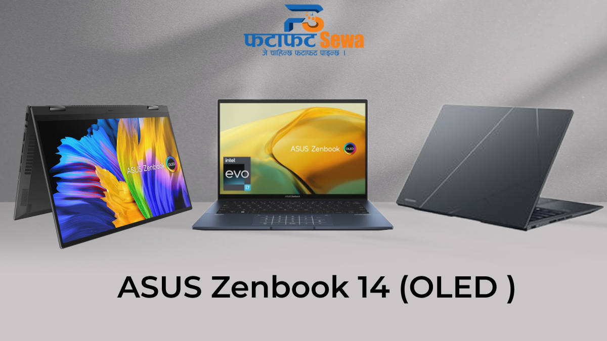 asus zenbook 14 oled q415 price in nepal