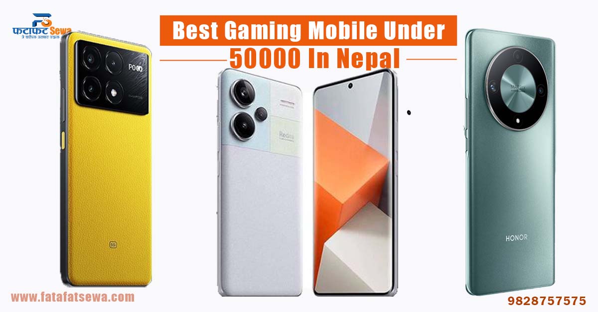 Best Gaming Mobile under 50000 in Nepal