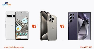 "iPhone 15 Pro Max vs. Google Pixel 7 Pro vs. Samsung S24 Ultra”