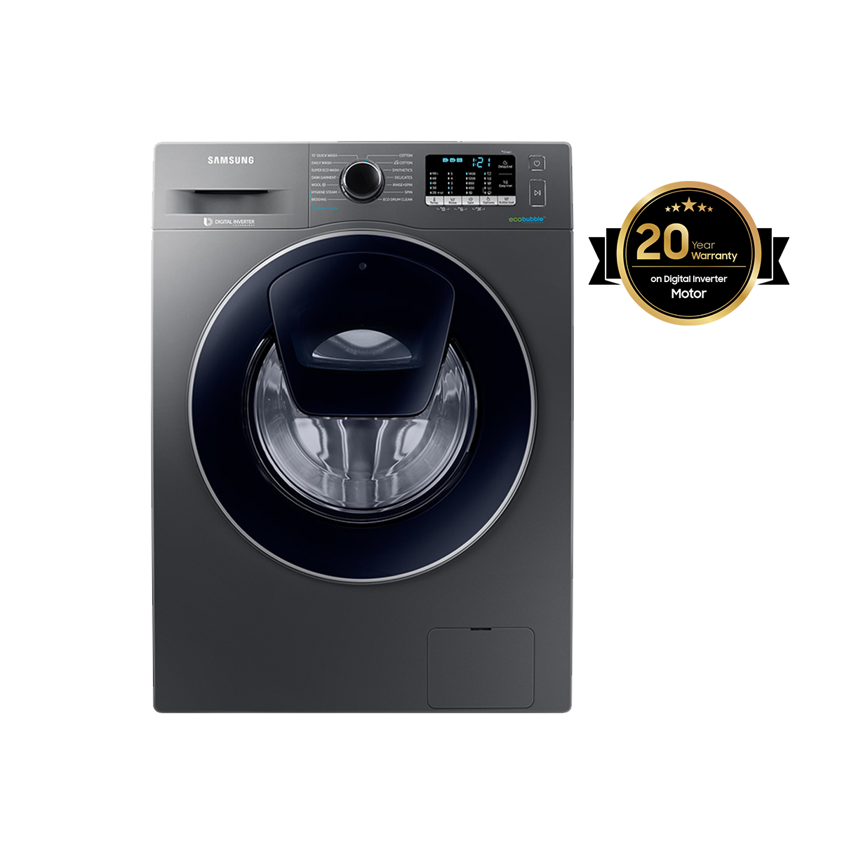 WW91K54E0UX-9KG | Front Load Washing Machine Eco Bubble Washer with 5 Star Energy Rating