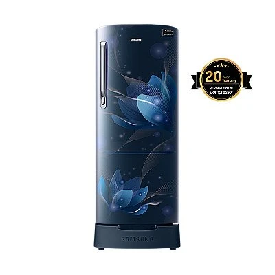 RR20T282ZU8 Samsung Single Door Refrigerator with Digital Inverter Compressor, 192L - Buy Online at Best Price