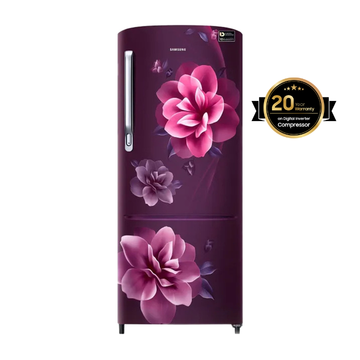 RR20C2722CR Samsung Single Door Refrigerator, 192L