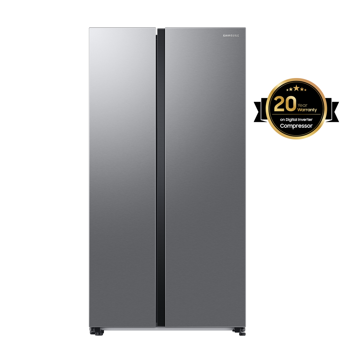 RS76CG8113SLIM Samsung Side-by-Side Refrigerator with Smart Conversion, 653L