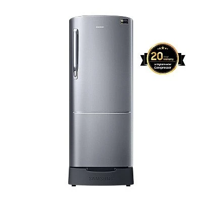 RR20M282ZS8 Samsung Single Door Refrigerator with Digital Inverter Technology, 192L - Buy Online at Best Price