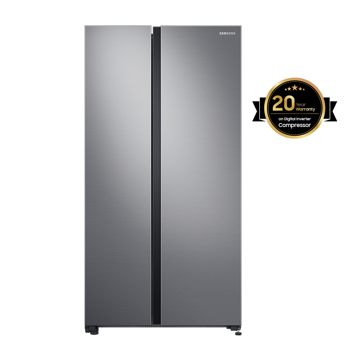 RS72R5001M9 Samsung Side By Side Refrigerator with SpaceMax Technology, 700L