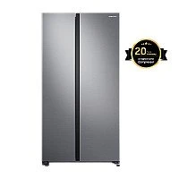 RS72R5001M9 Samsung Side By Side Refrigerator with SpaceMax Technology, 700L