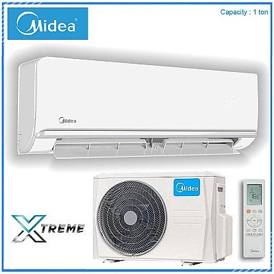 Midea Xtreme series Wall Mounted 1 ton Air Conditioner - Buy Online at Best Price