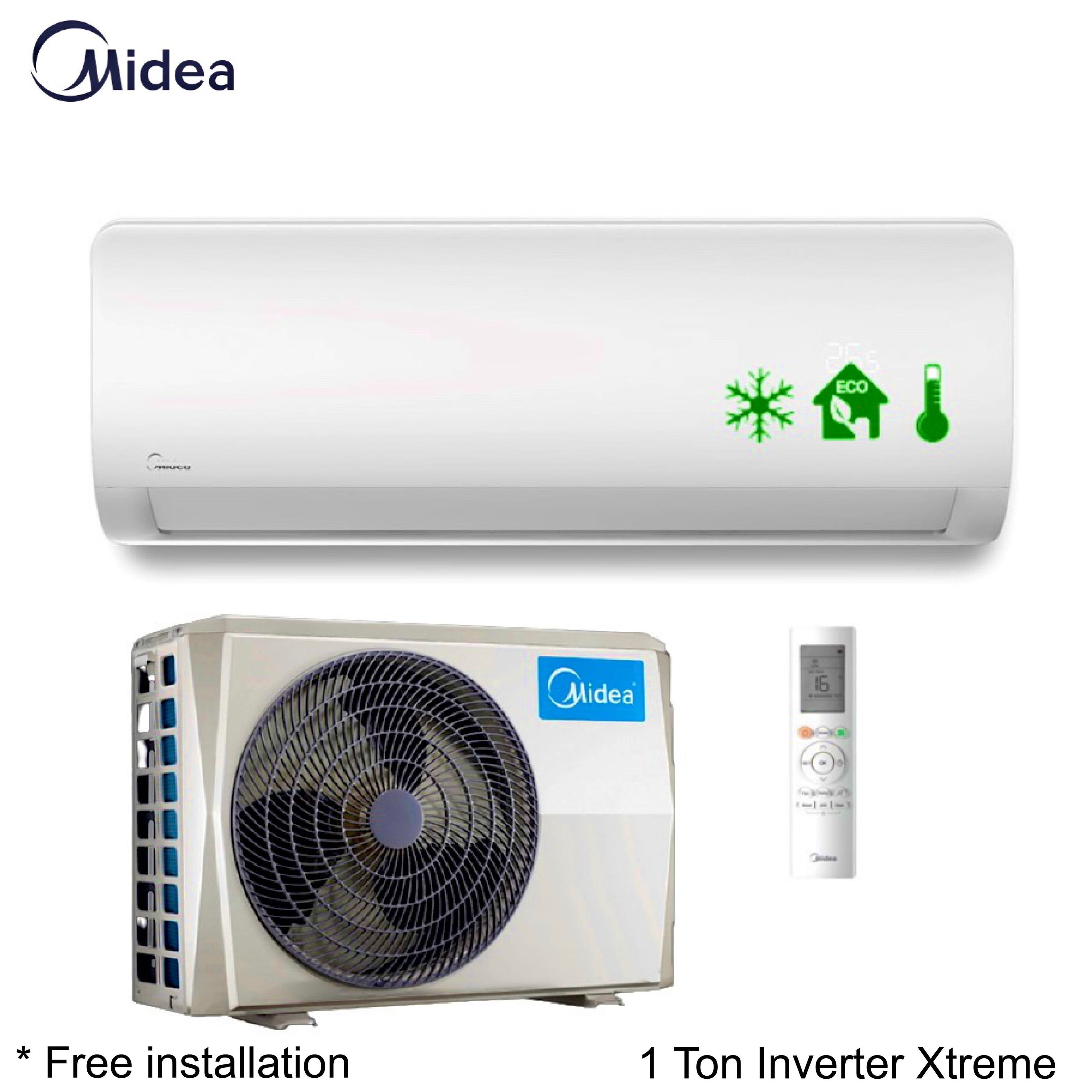 Midea 1 Ton DC Inverter Air Conditioner Xtreme Series WiFi Wall Mounted Spilt Type