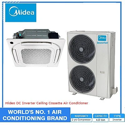 Midea DC Inverter Ceiling Cassette 4.0 ton Air Conditioner - Buy Online at Best Price
