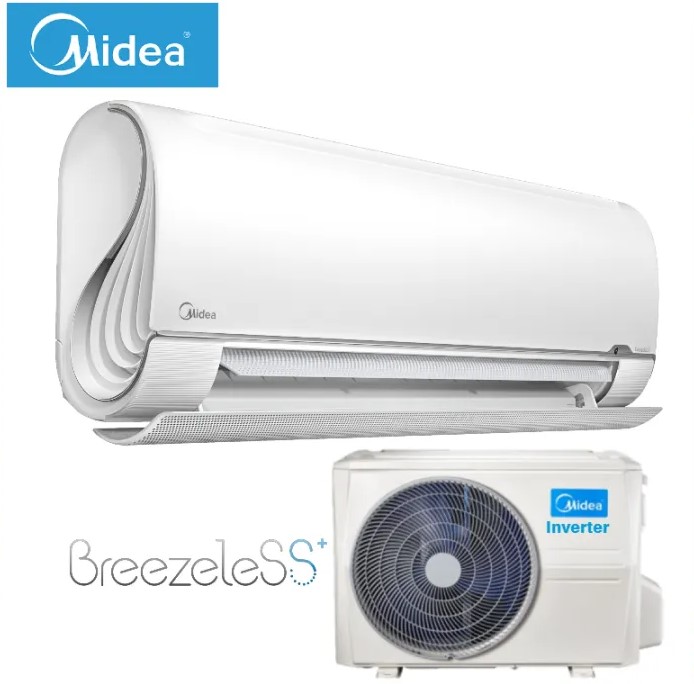 Midea BreezeleSS+ series DC Inverter Wall Mounted 1.0 ton Air Conditioner | FREE INSTALLATION