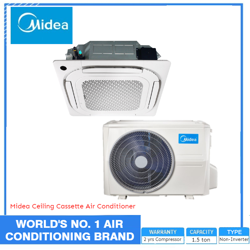 Midea Ceiling Cassette 1.5 ton Air Conditioner