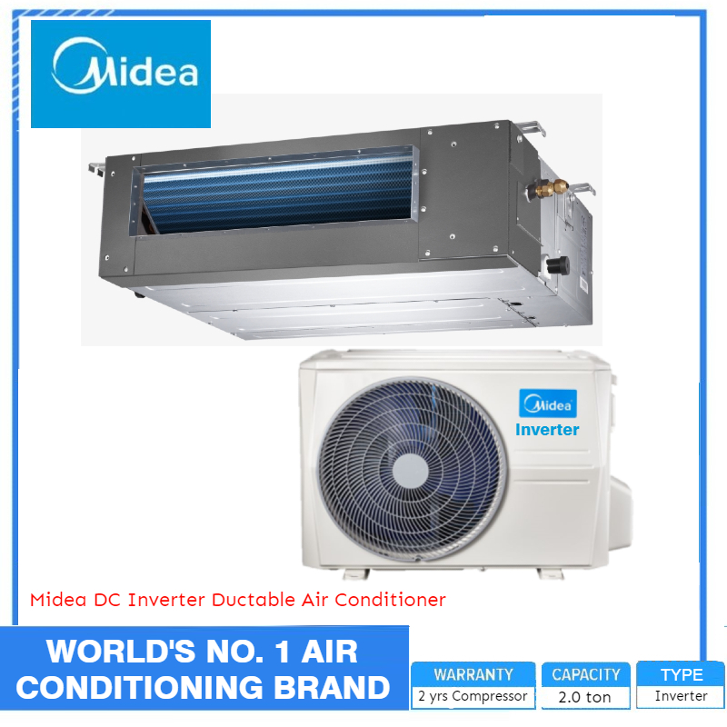 Midea DC Inverter Ductable 2.0 ton Air Conditioner