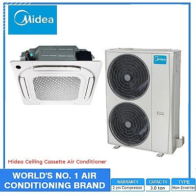Midea Ceiling Cassette 3.0 ton Air Conditioner - Buy Online at Best Price