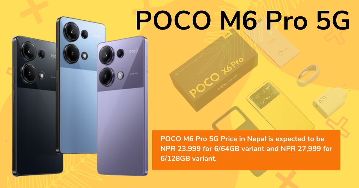 Poco M6 Pro 5G launched with SD 4 Gen 2