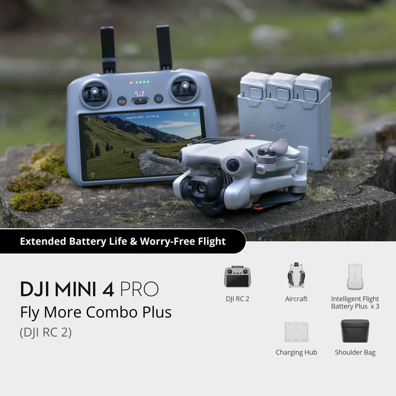 DJI Mini 4 Pro Fly More Combo Plus RC 2