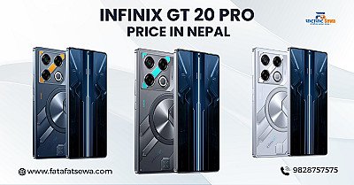 Infinix GT 20 Pro Price In Nepal With Dedicated Gaming Chip