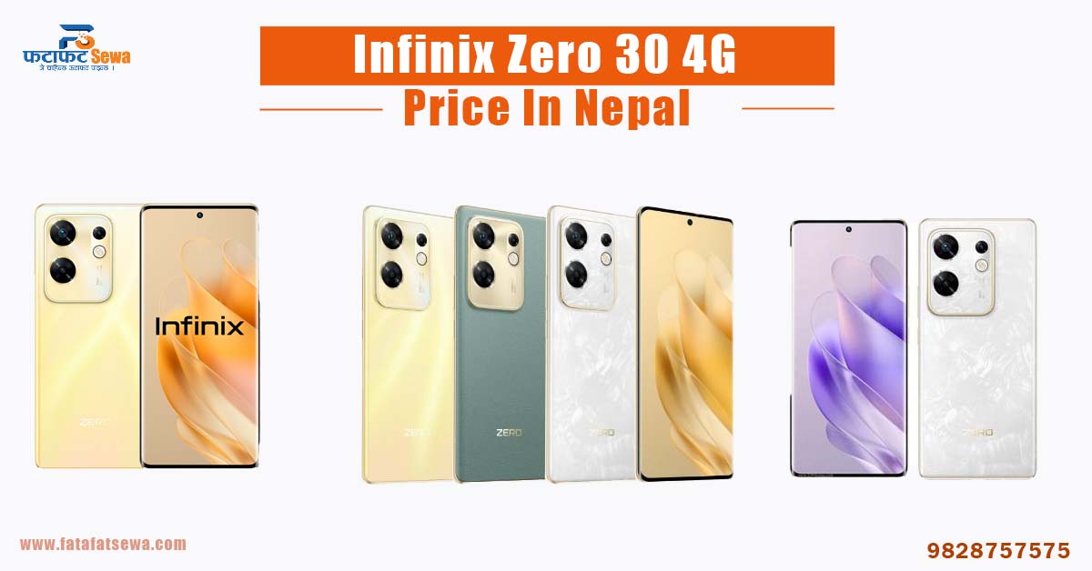 Infinix Zero 30 4G Price in Nepal, Specification and Availability