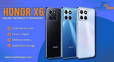 Honor X6 Mobile Price in Nepal: Full reviews on features and specifications.